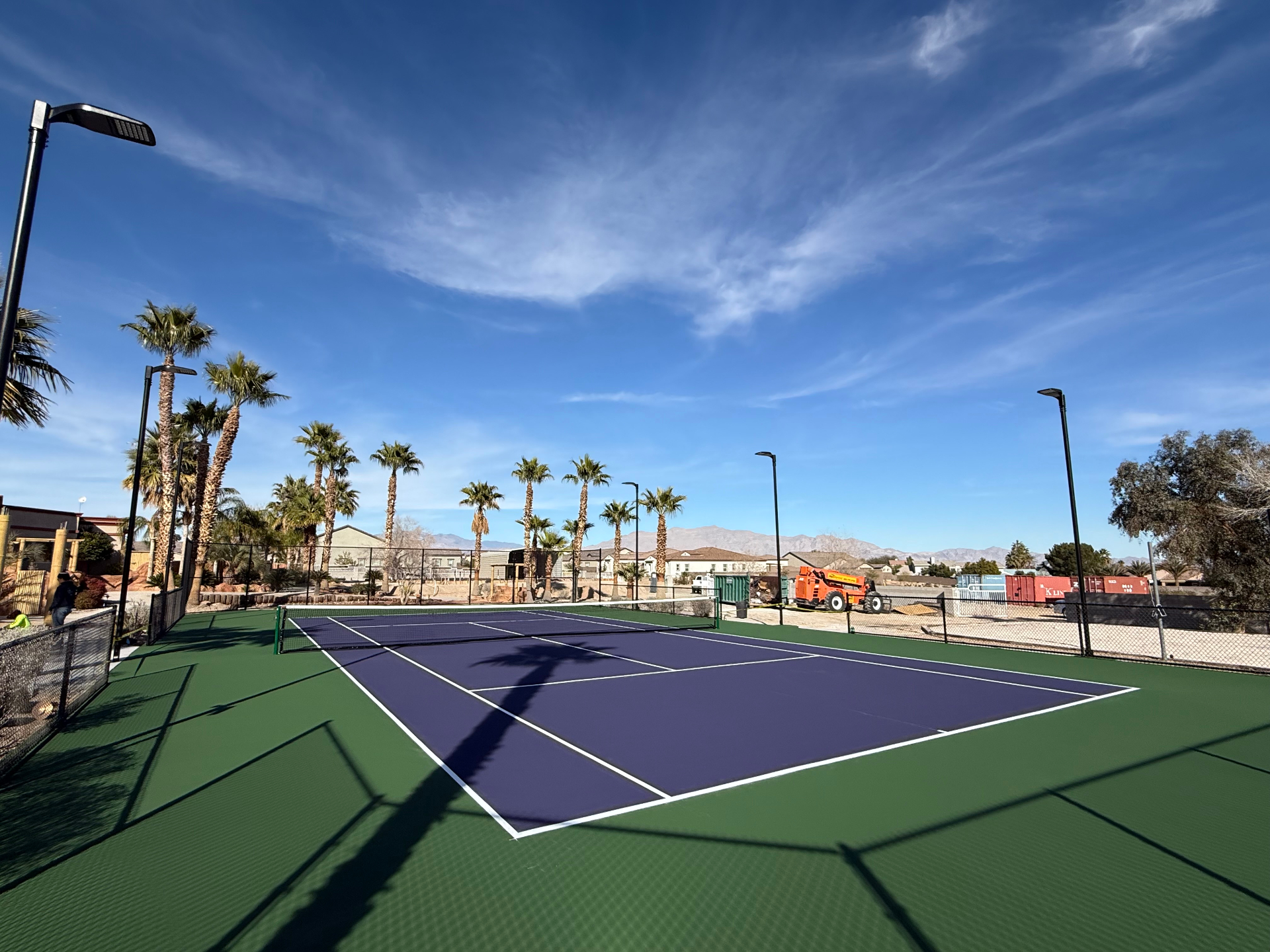 Tennis court in Las Vegas, NV