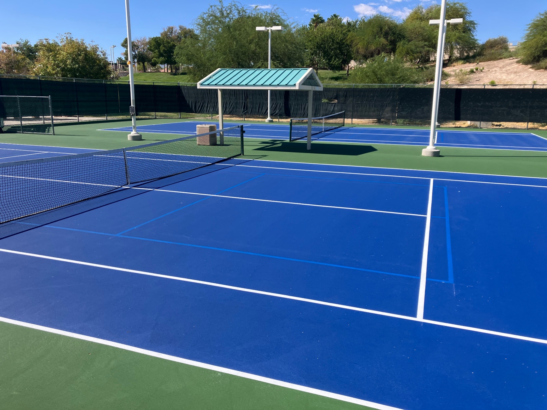 Tennis court in Las Vegas, NV