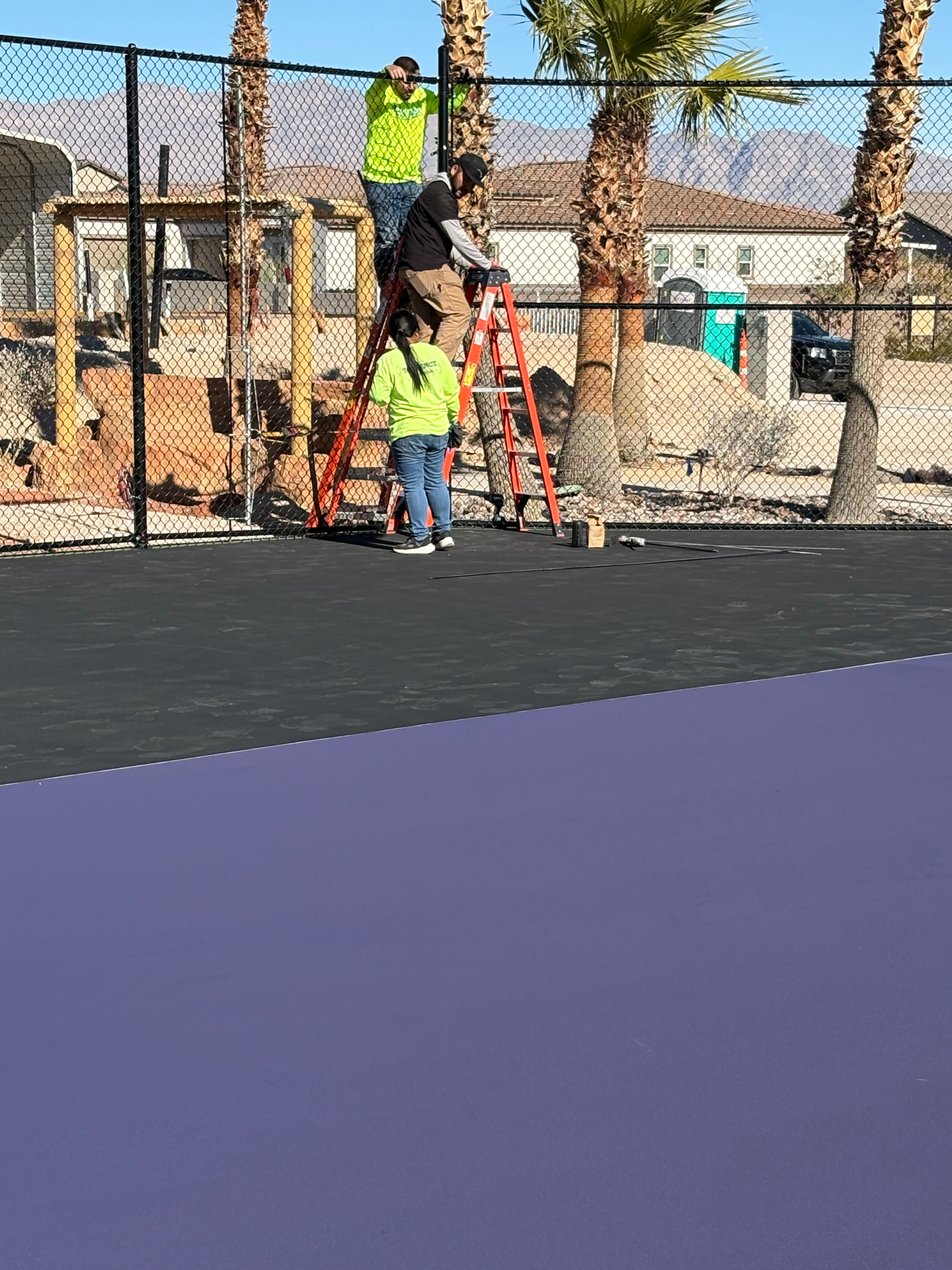 Fencing and Windscreens court in Las Vegas, NV