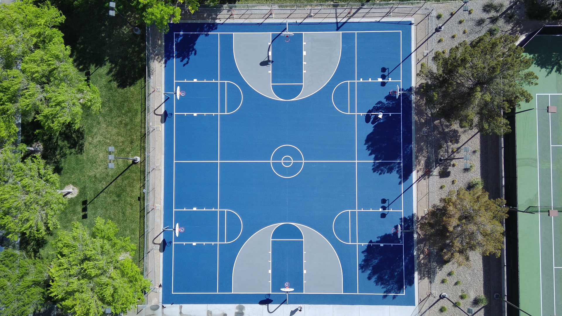 Basketball court in Las Vegas, NV