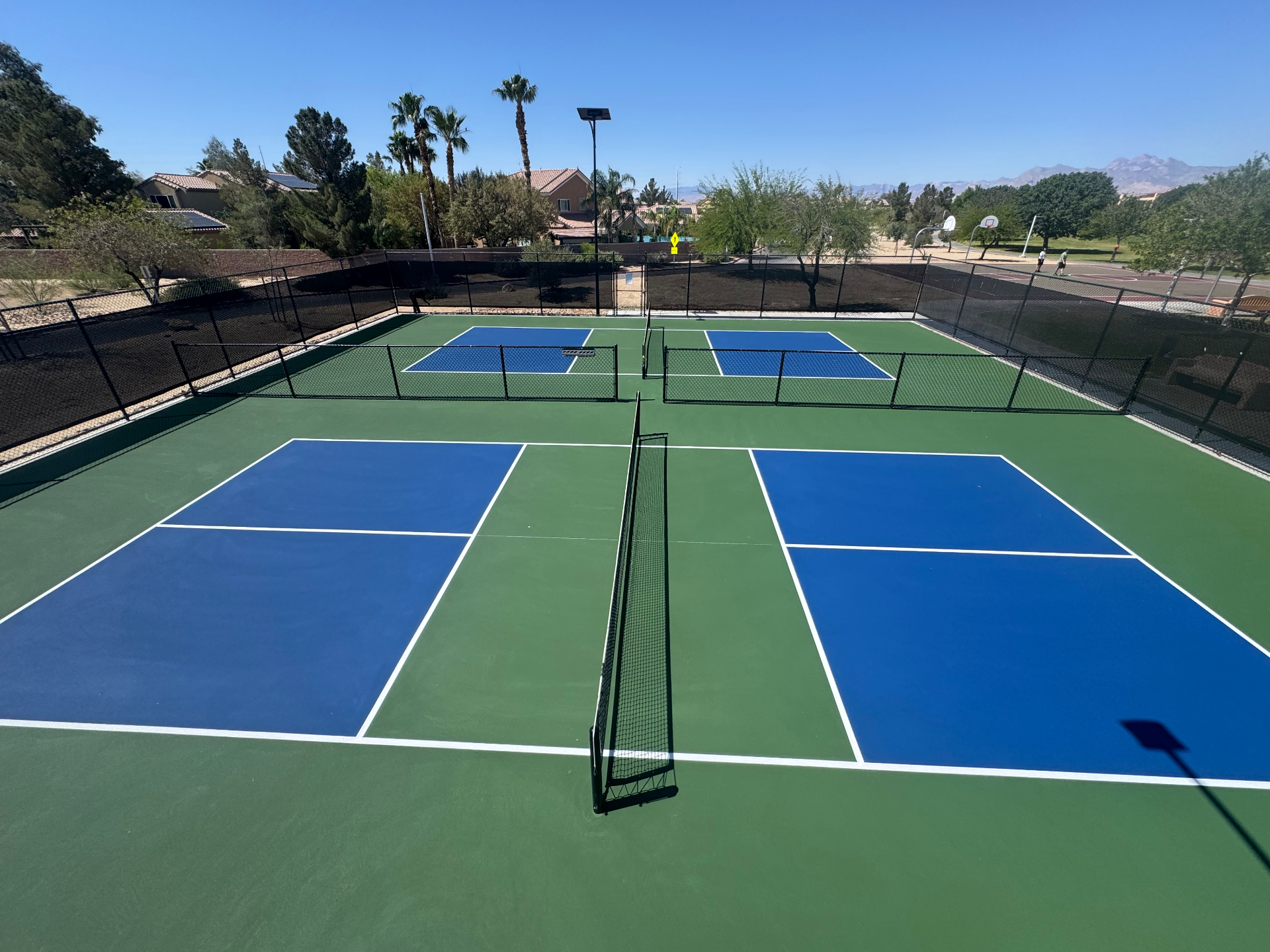 Pickleball court in North Las Vegas, NV