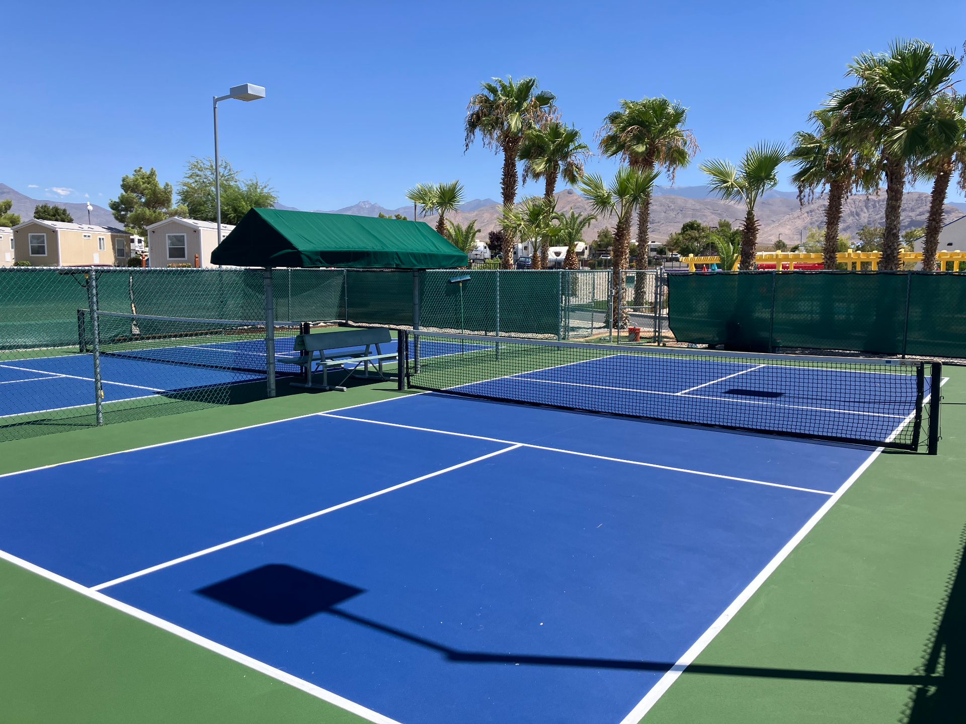 Pickleball court in Pahrump, NV