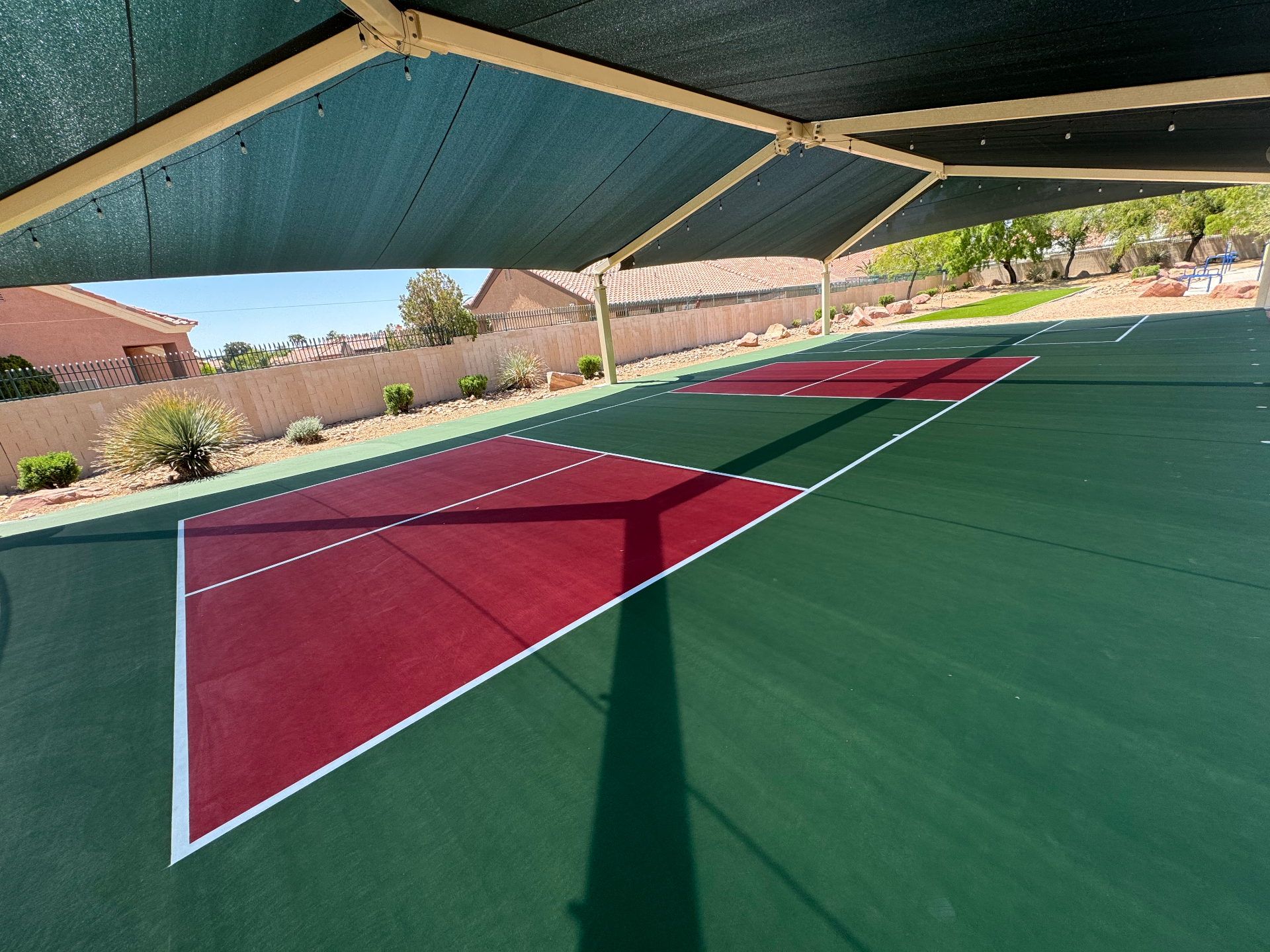 Pickleball court in Las Vegas, NV