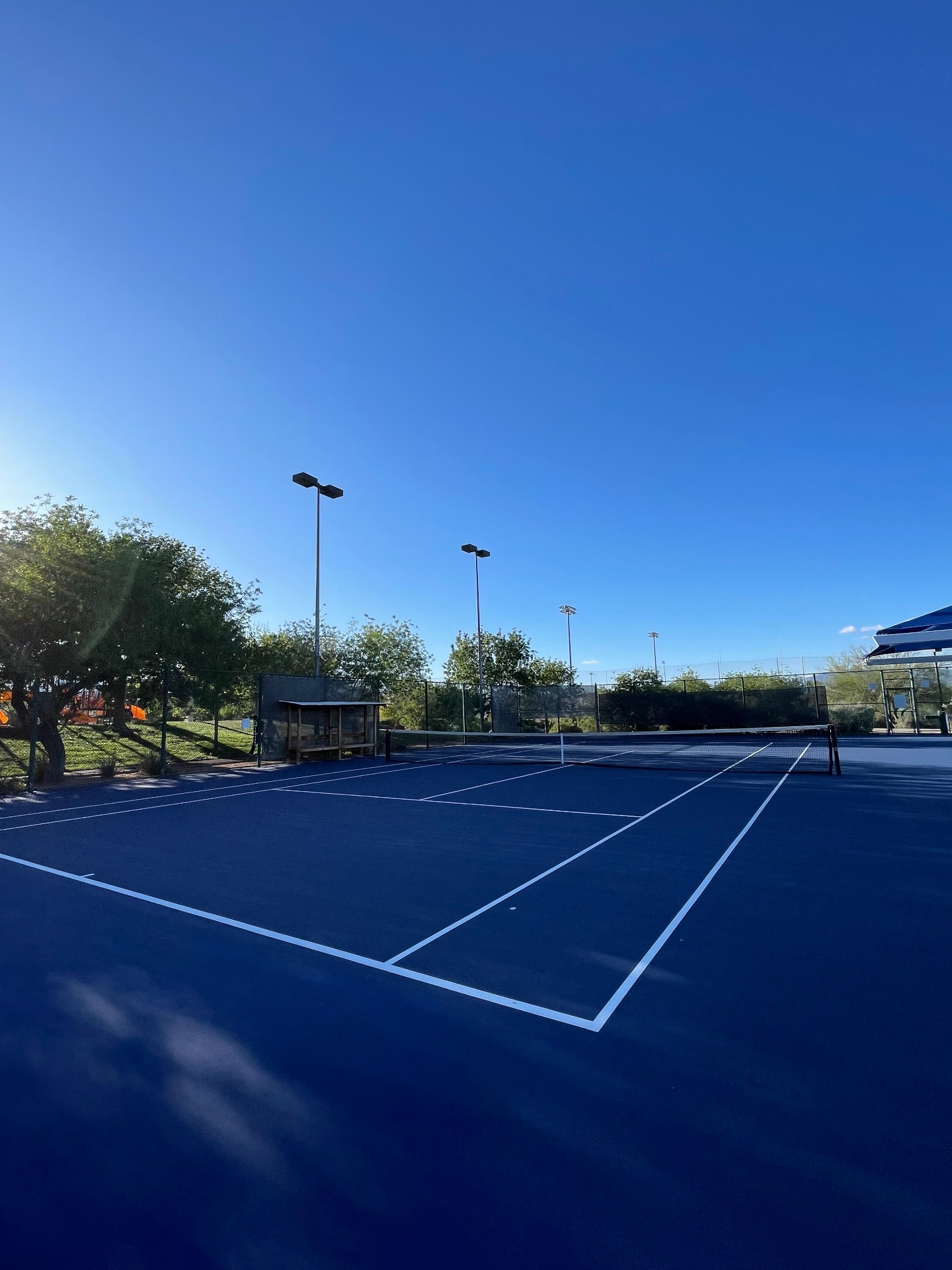 Tennis court in Las Vegas, NV