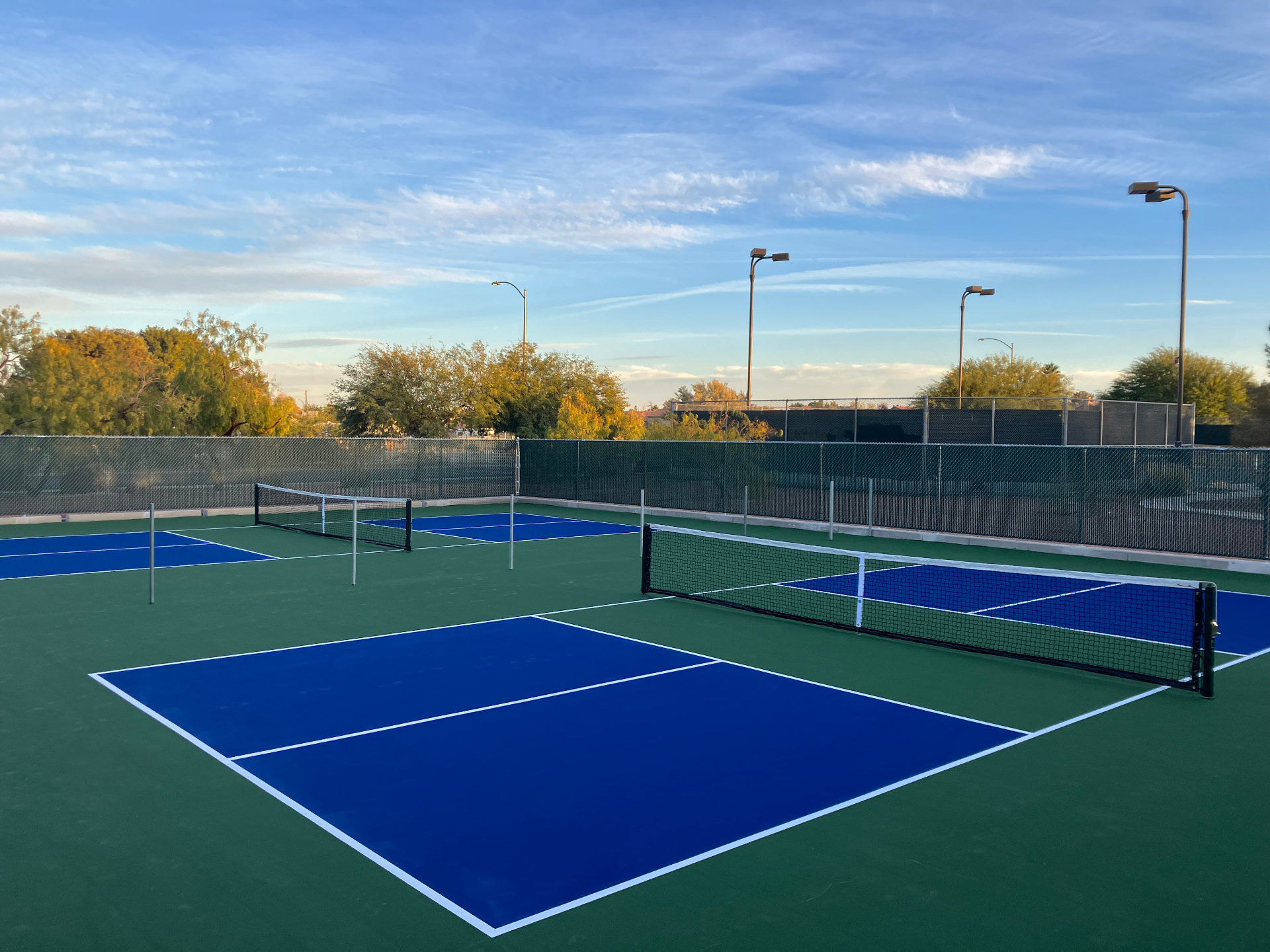 Pickleball court in Las Vegas, NV