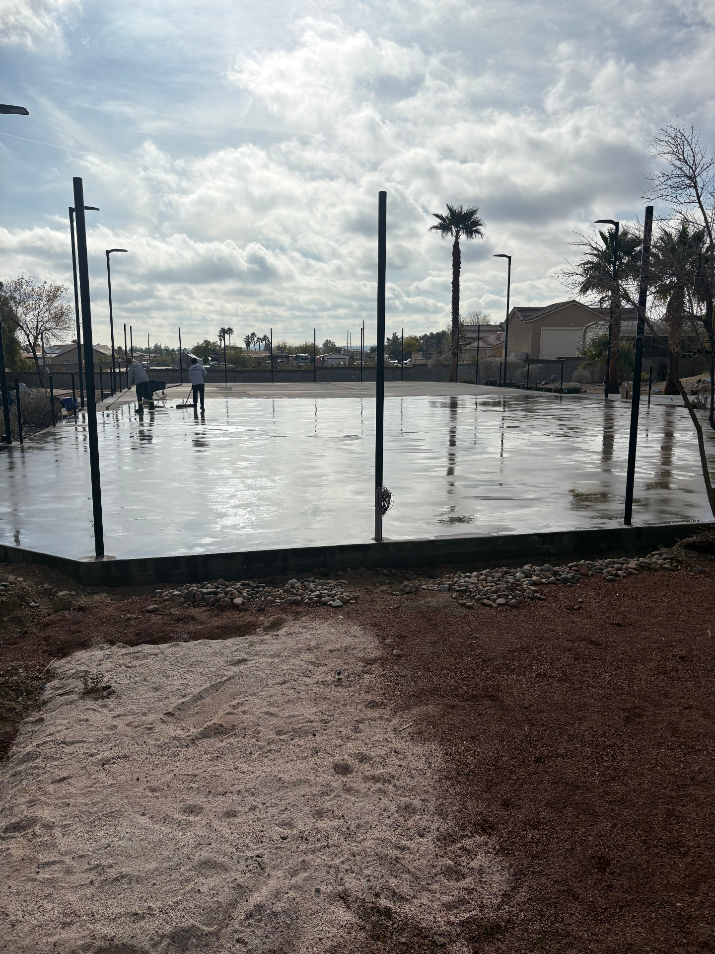 Tennis court in Las Vegas, NV