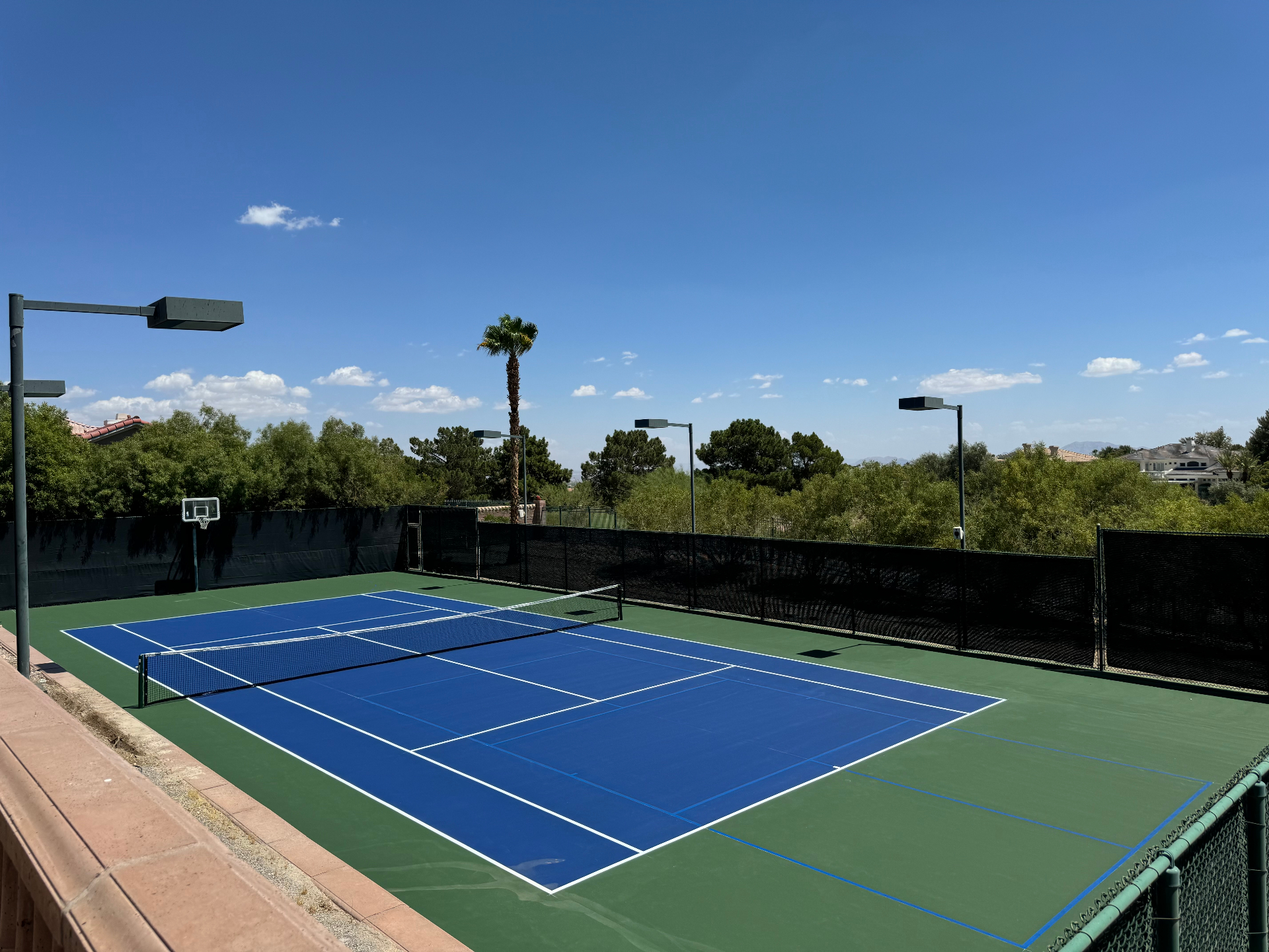 Tennis court in Henderson, NV