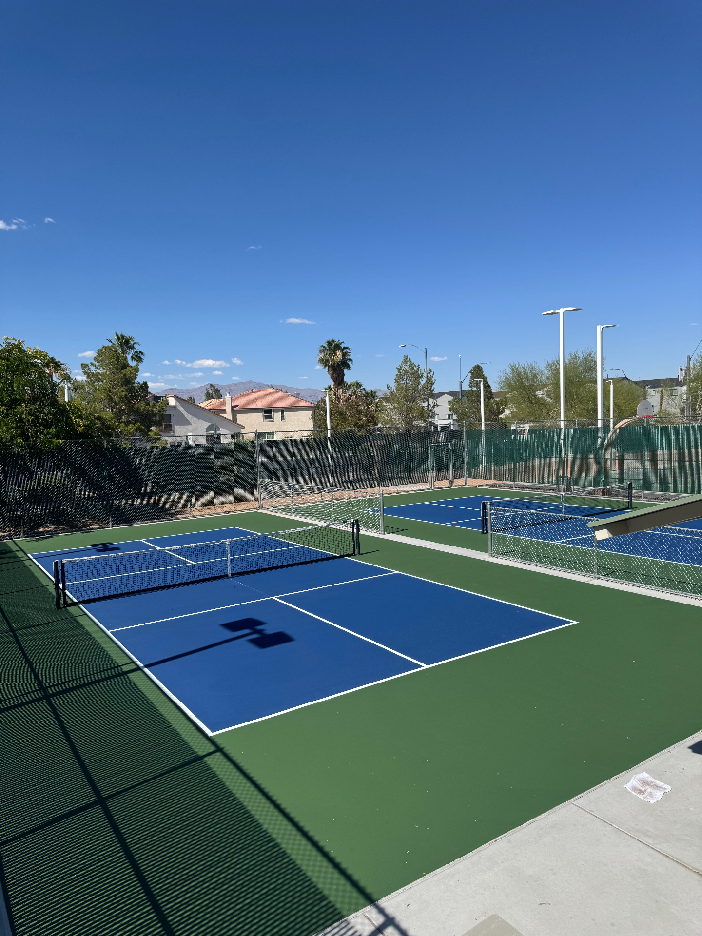 Pickleball court in Las Vegas, NV