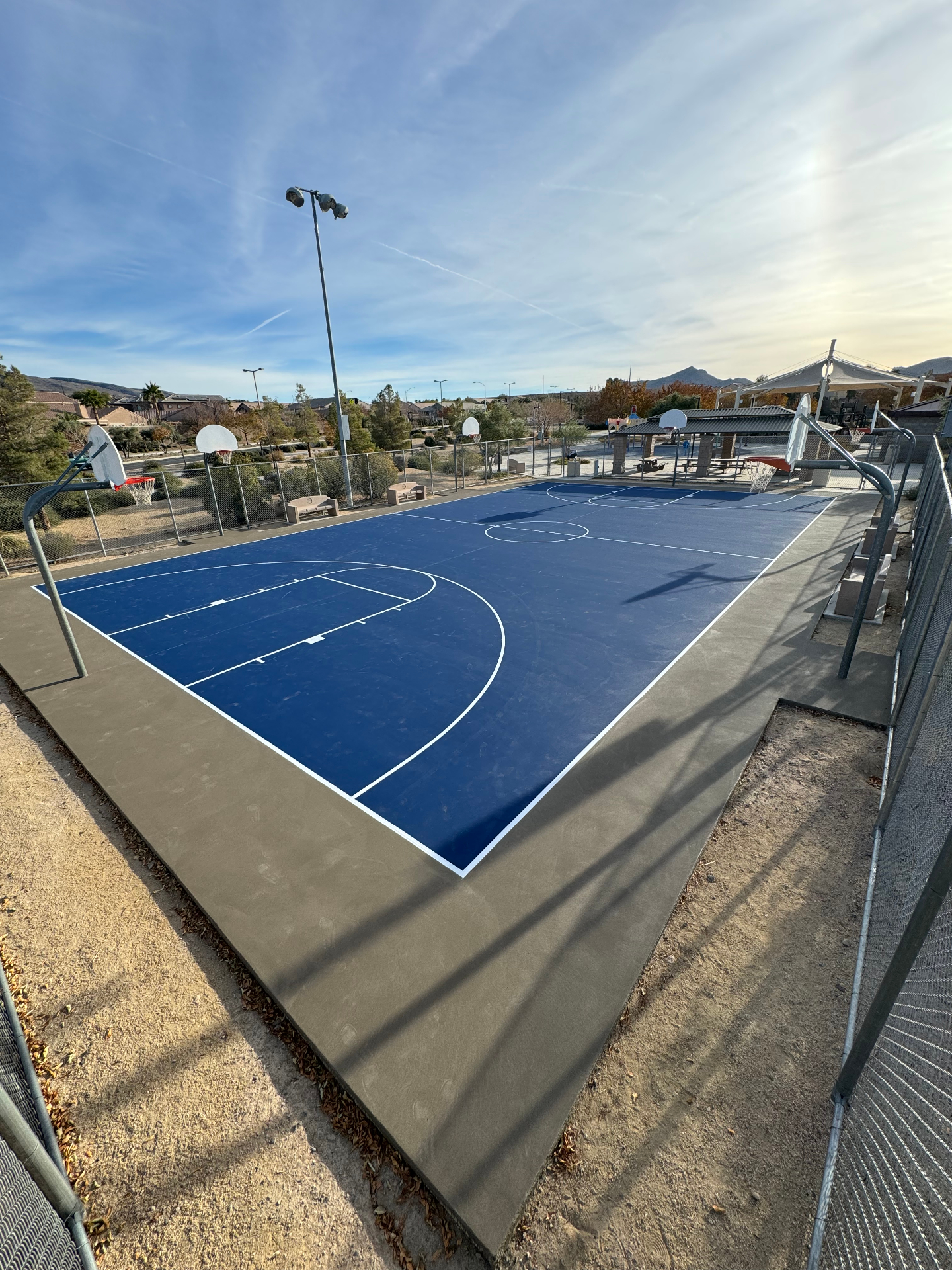 Basketball court in Henderson, NV